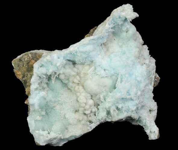 Sky-Blue, Botryoidal Aragonite Formation - China #63909